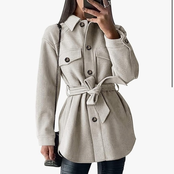 Women's Fall Fashion Winter Trench Coats - Picture 5 of 5